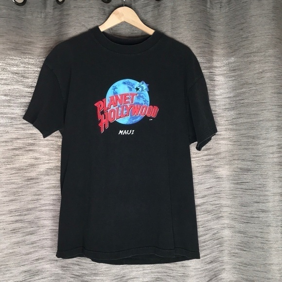 PLANET HOLLYWOOD MAUI VINTAGE XL T-SHIRT - Picture 1 of 5